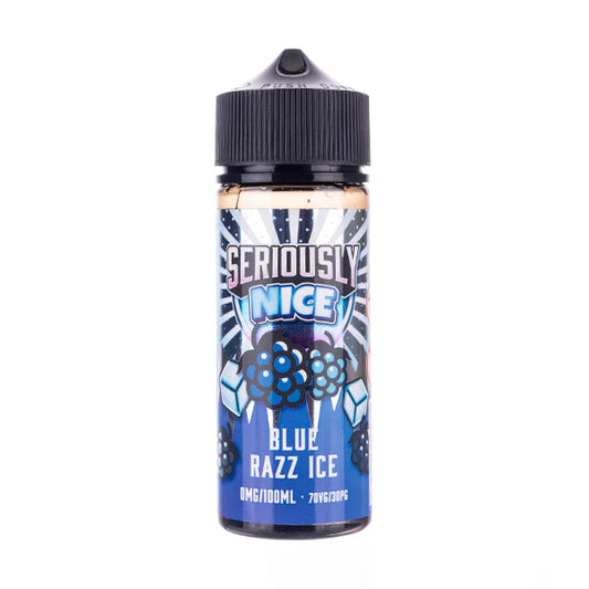 Seriously Nice Blue Razz Ice 100ml Shortfill E-Liquid