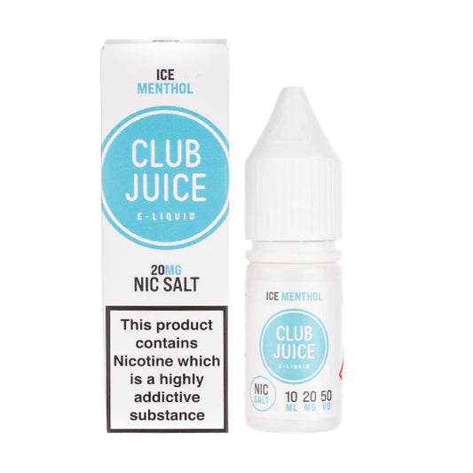 Club Juice Ice Menthol Nic Salt E-Liquid