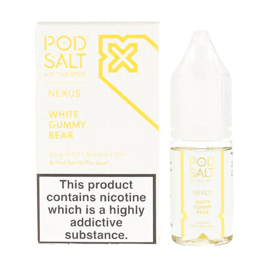 Pod Salt Nexus White Gummy Bear Nic Salt E-Liquid