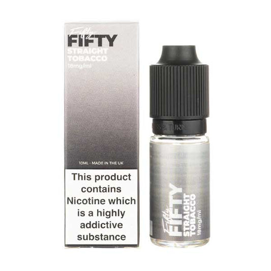 Fifty Fifty Straight Tobacco E-Liquid